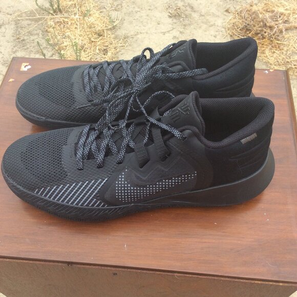 NIKE Kyrie Flytrap V Black Black Cool Grey Size 12 Color Black main image 6